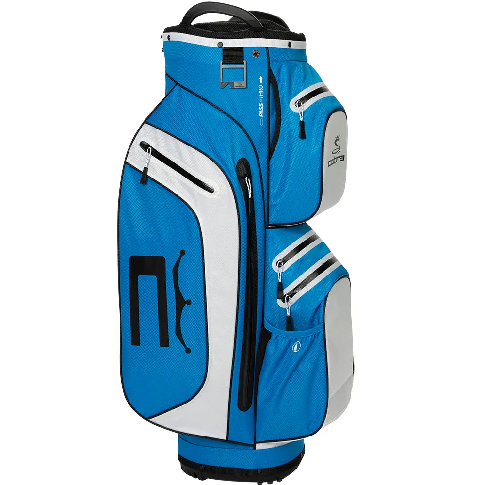 Cobra Ultradry Pro Waterproof Cart Bag - Electric Blue/White