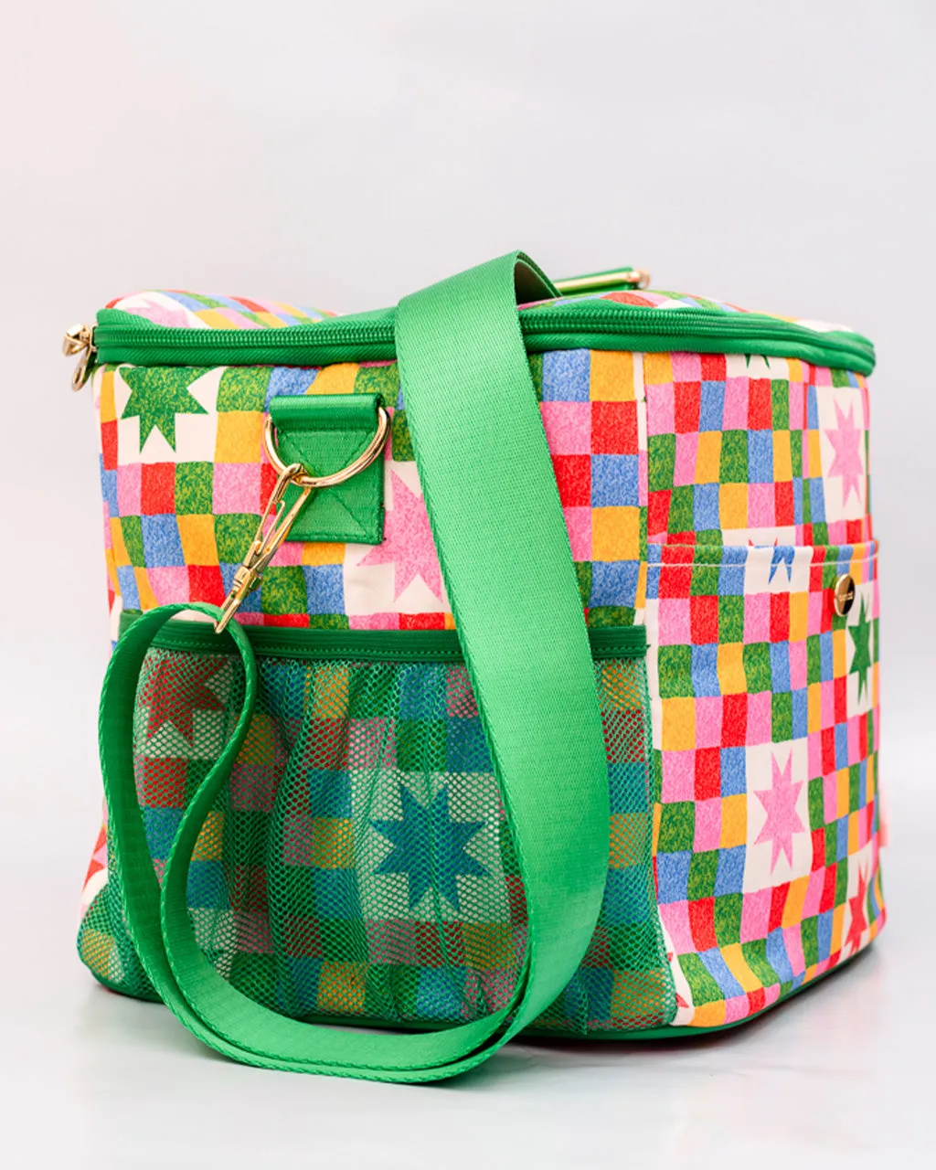 Cooler Bag - Checker Stars