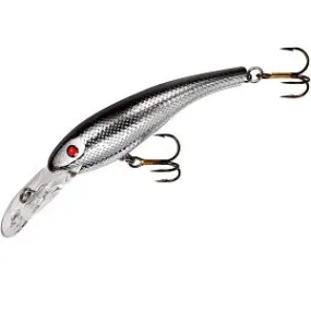 Cotton Cordell Deep Diver Lure - Black and Silver Chrome