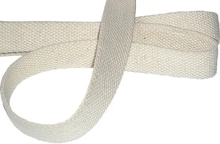 Cotton Webbing - Natural - 1.5" (38mm)