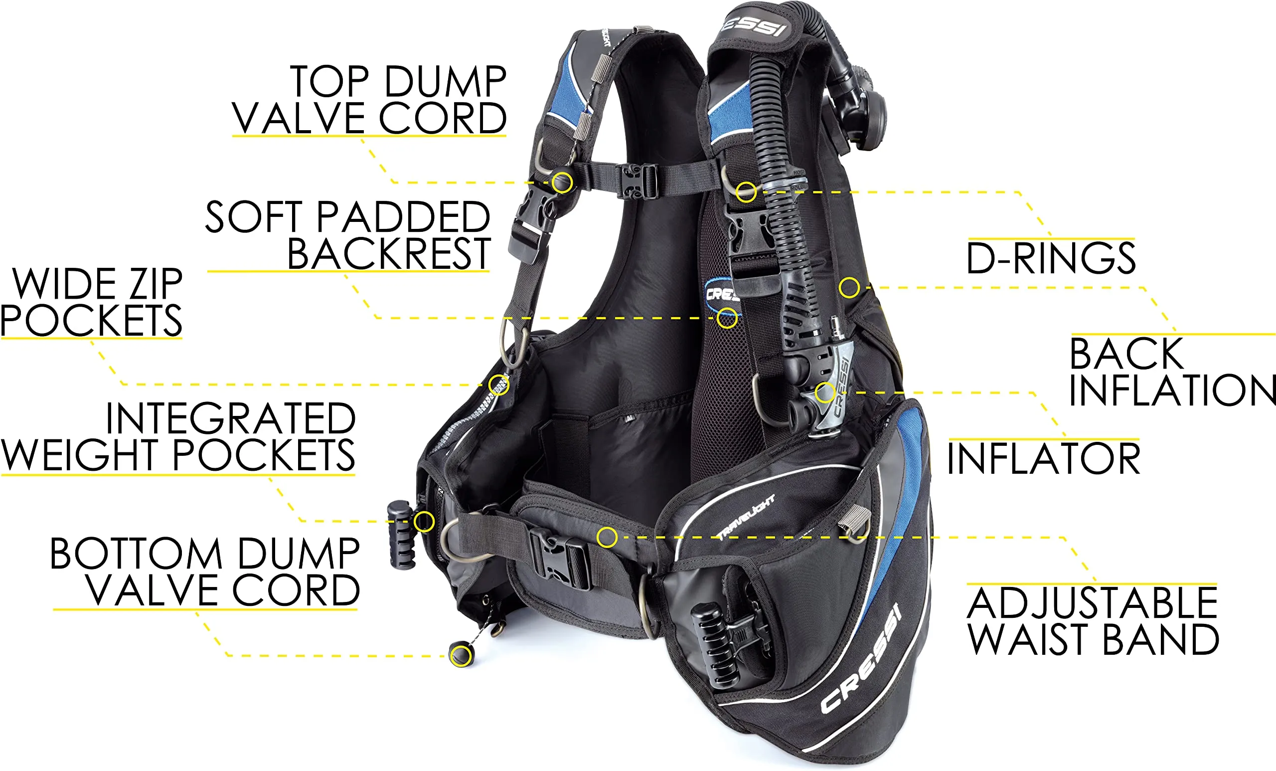 Cressi Travelight Lightweight BCD