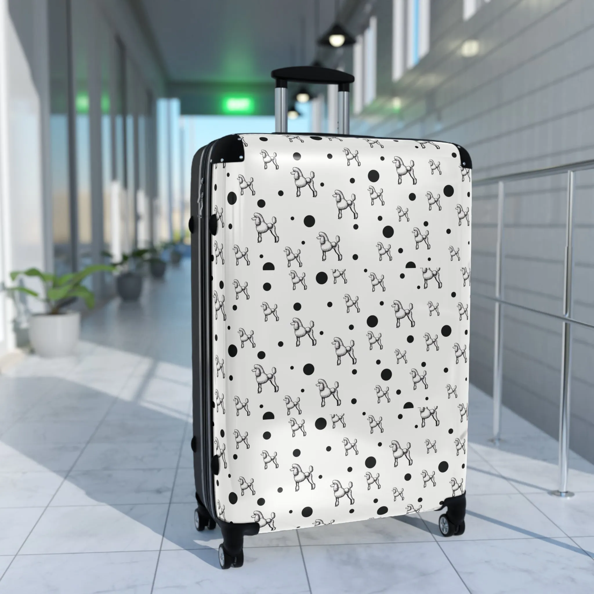 Dainty Poodle Traveler Suitcase