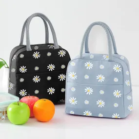 Daisy Office Workers Portable Bag, Student Lunch Box Bag, Lunch Bag, Thermal Insulation Bag, Cold Insulation Bag