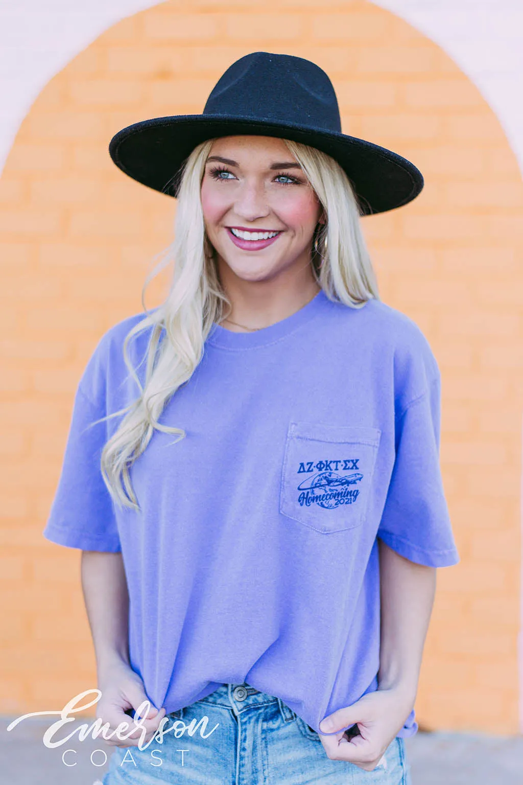 Delta Zeta Around the World Homecoming Tee