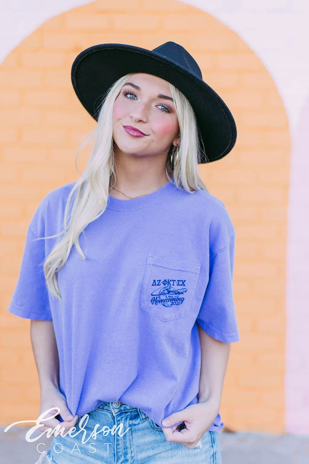 Delta Zeta Around the World Homecoming Tee