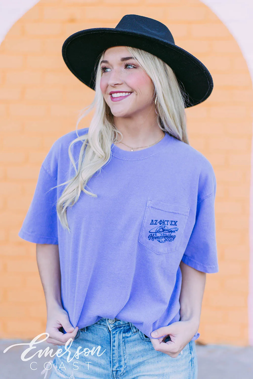 Delta Zeta Around the World Homecoming Tee