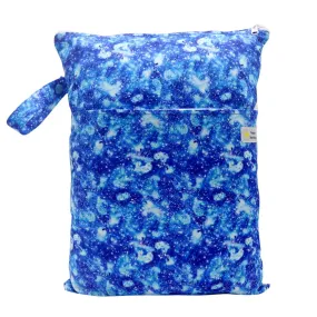 Double Pocket Wet Bag By Happy Beehinds - Galaxy