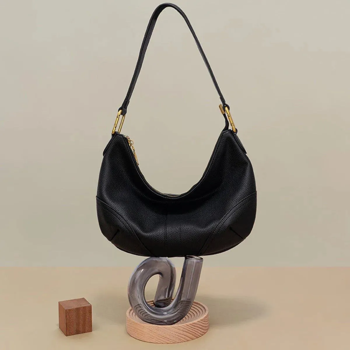 Dumpling Crescent Shoulder Bag