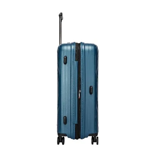 Eagle PP ABS Hard Shell Medium Expandable Suitcase with TSA Lock and 4 Spinner Wheels - 24"