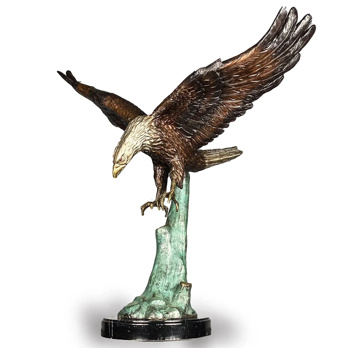 Eagle Statue Diving