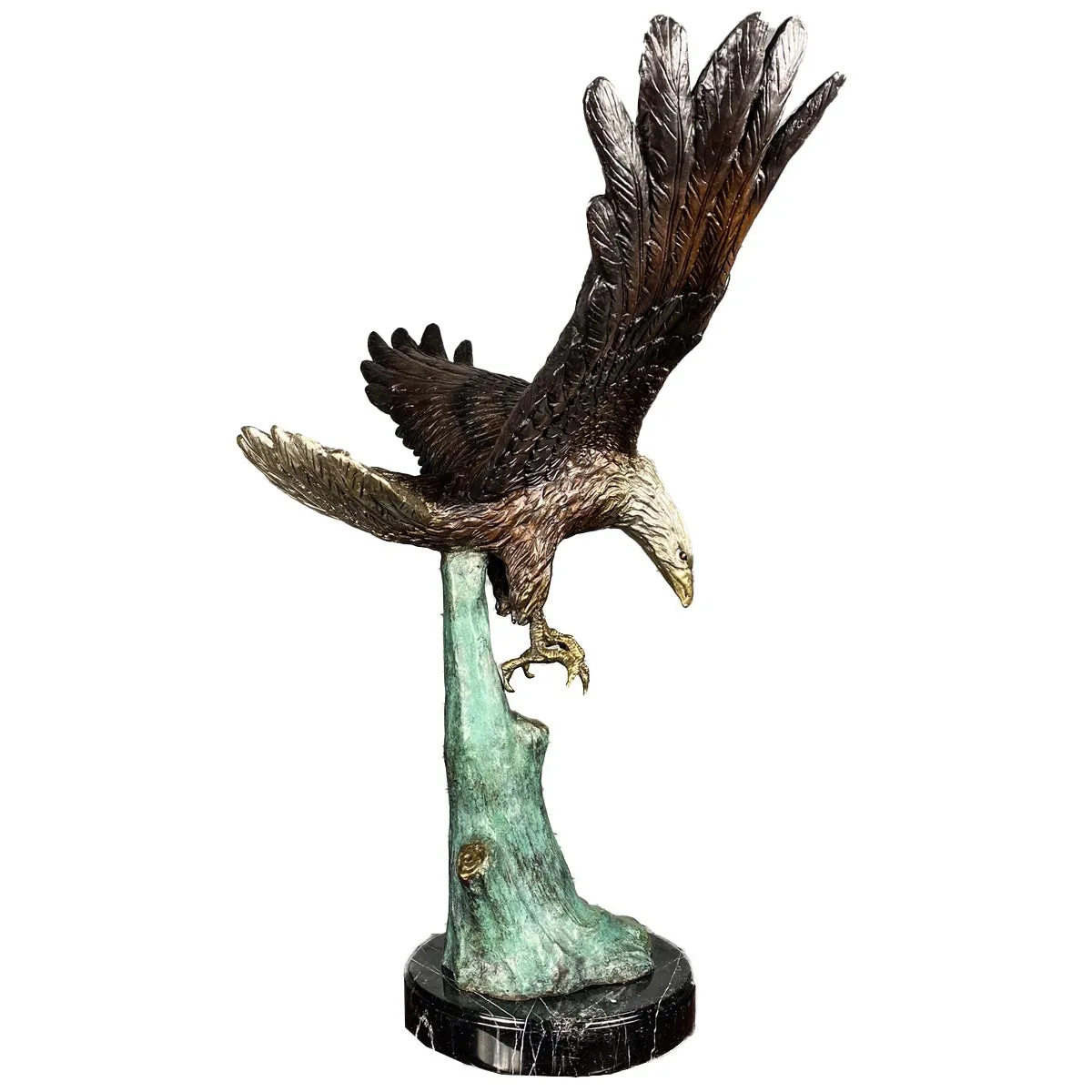 Eagle Statue Diving