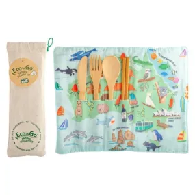 Eco-to-Go Bamboo Cutlery Set Australia