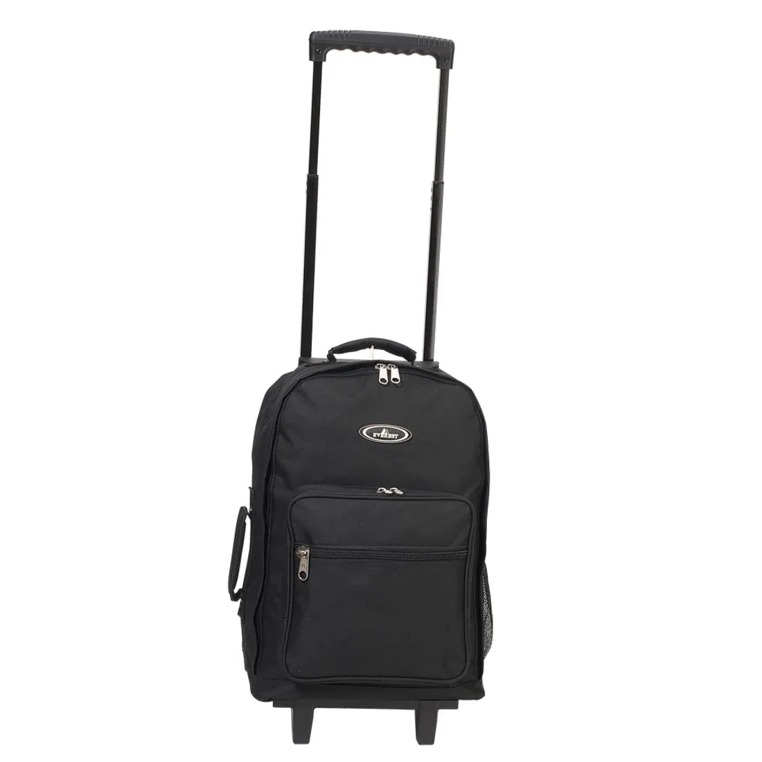 Everest Wheeled Backpack Rolling Carry On Suitcase on Wheels