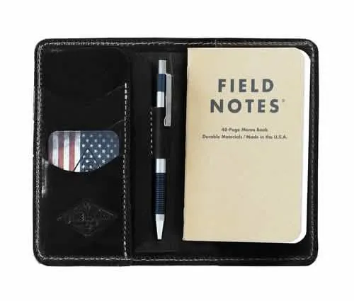 Expedition-Ready Leather Notebook Wallet