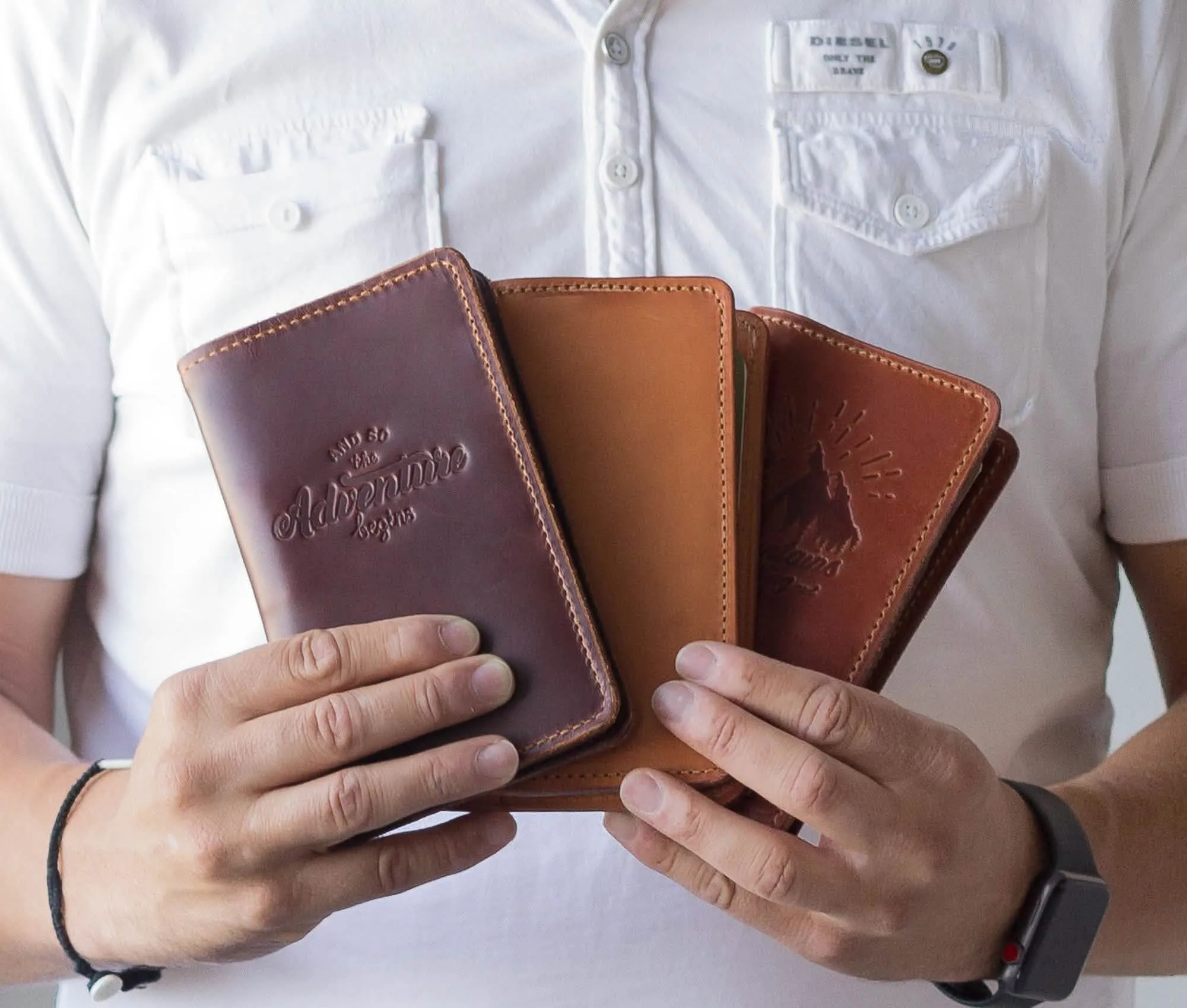 Expedition-Ready Leather Notebook Wallet