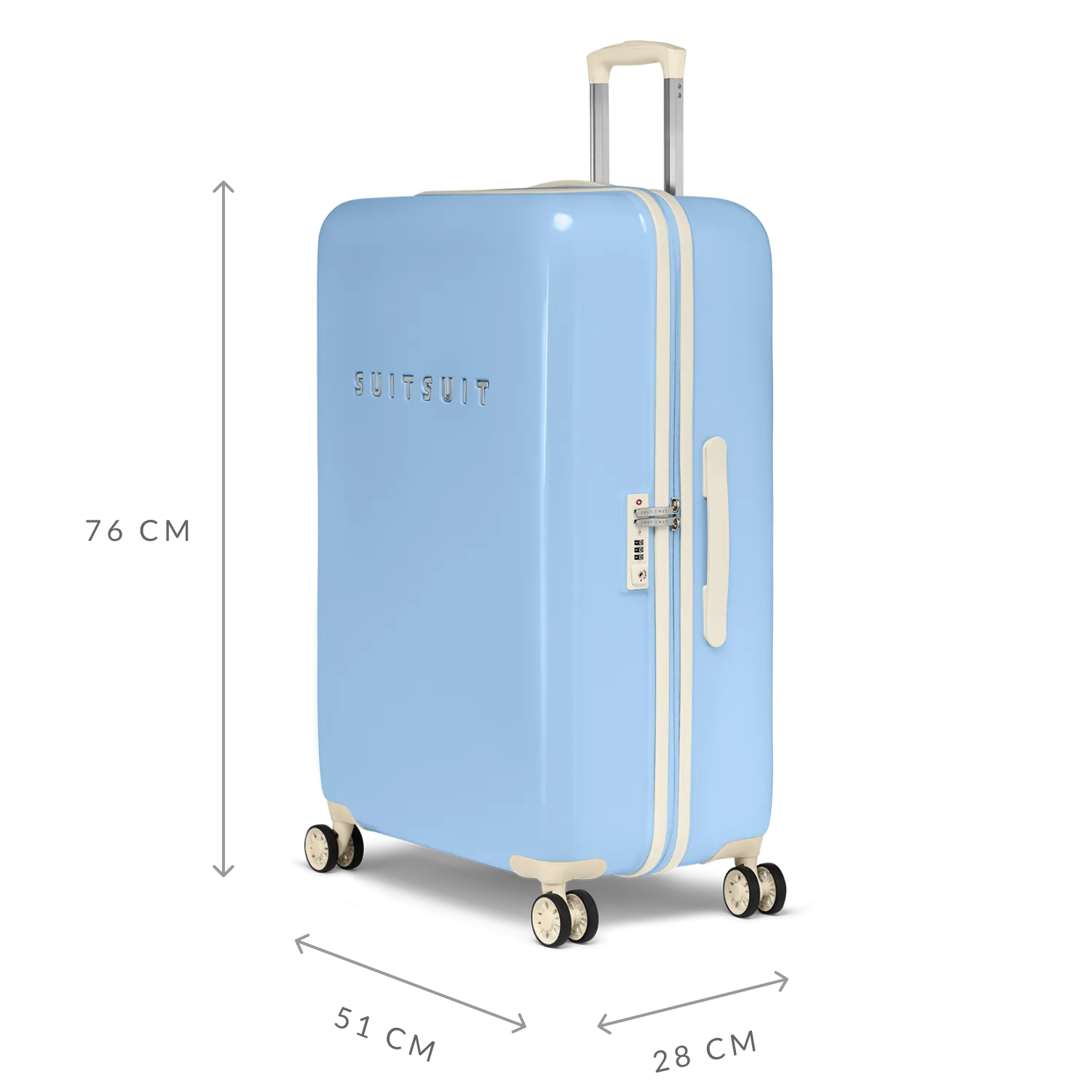 Fabulous Fifties - Chambray Blue - Safe Travels Set (28 INCH)