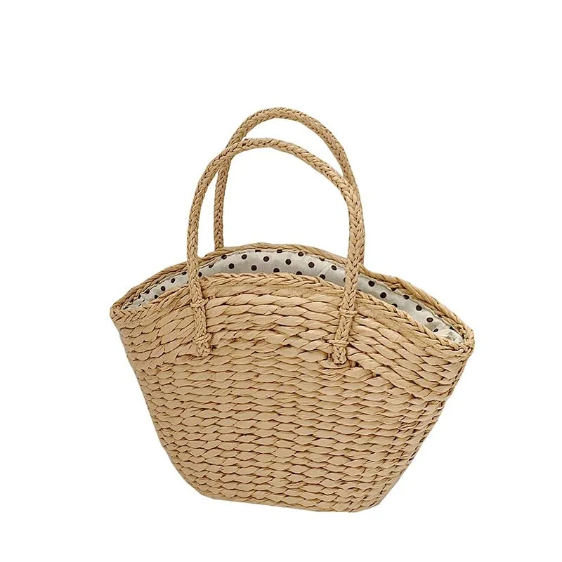 Fashion Rattan Handbags Wicker Lady Bags