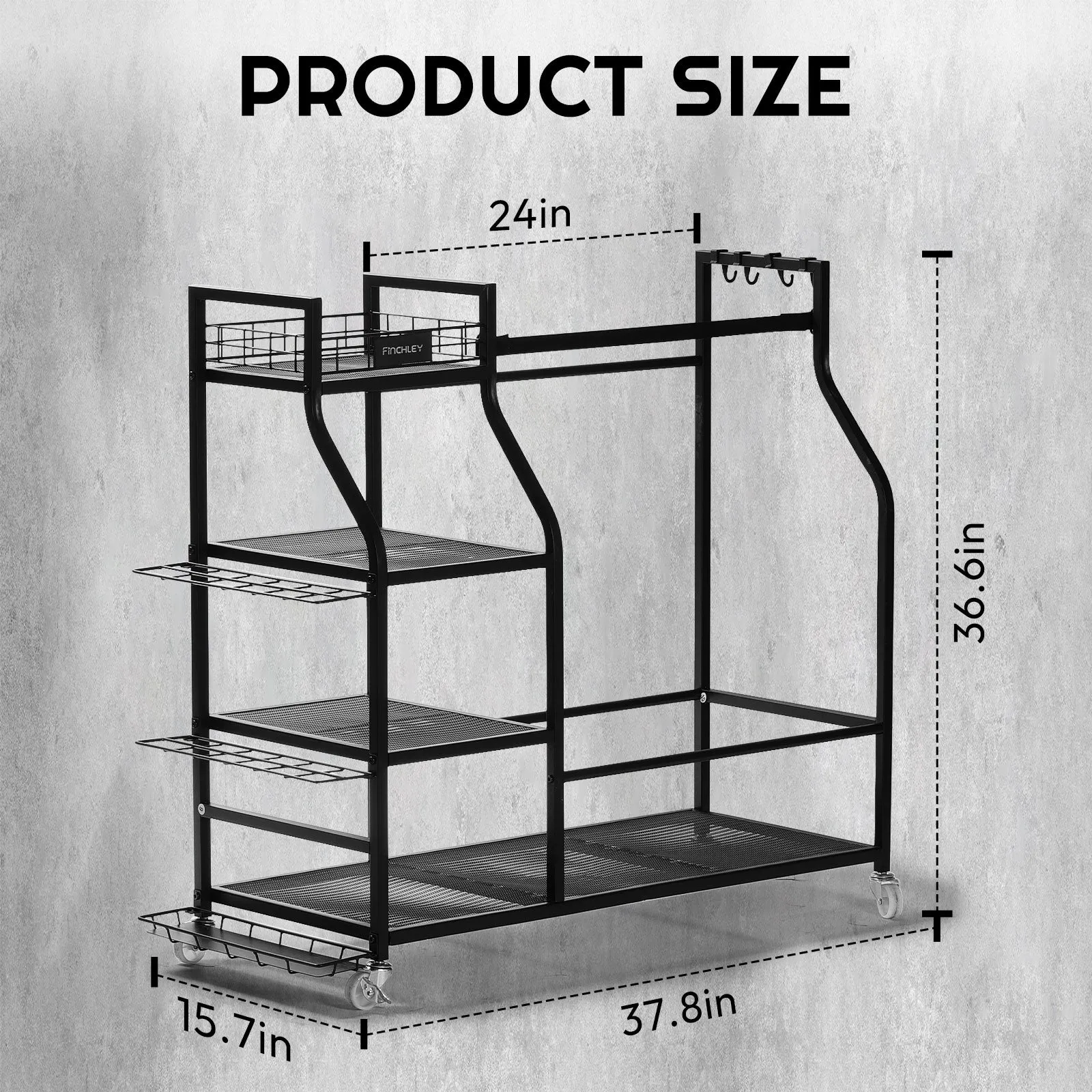 Finchley Golf Bag Organizer for Garage