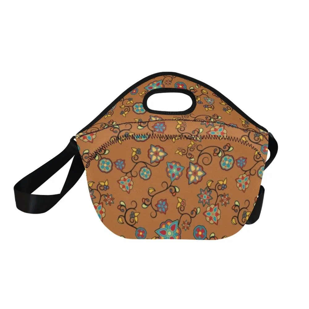 Fire Bloom Light Neoprene Lunch Bag/Large