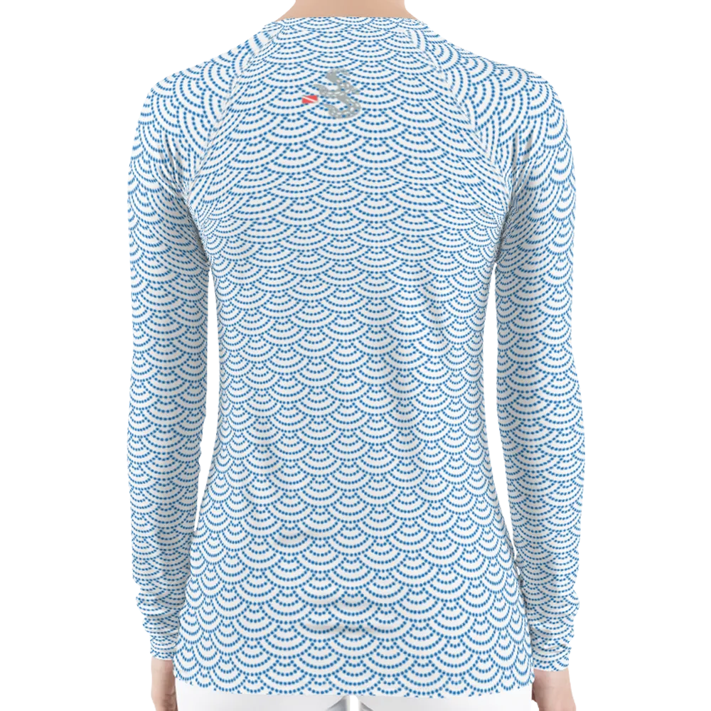 Fish Scale Mermaid Women's Rash Guard