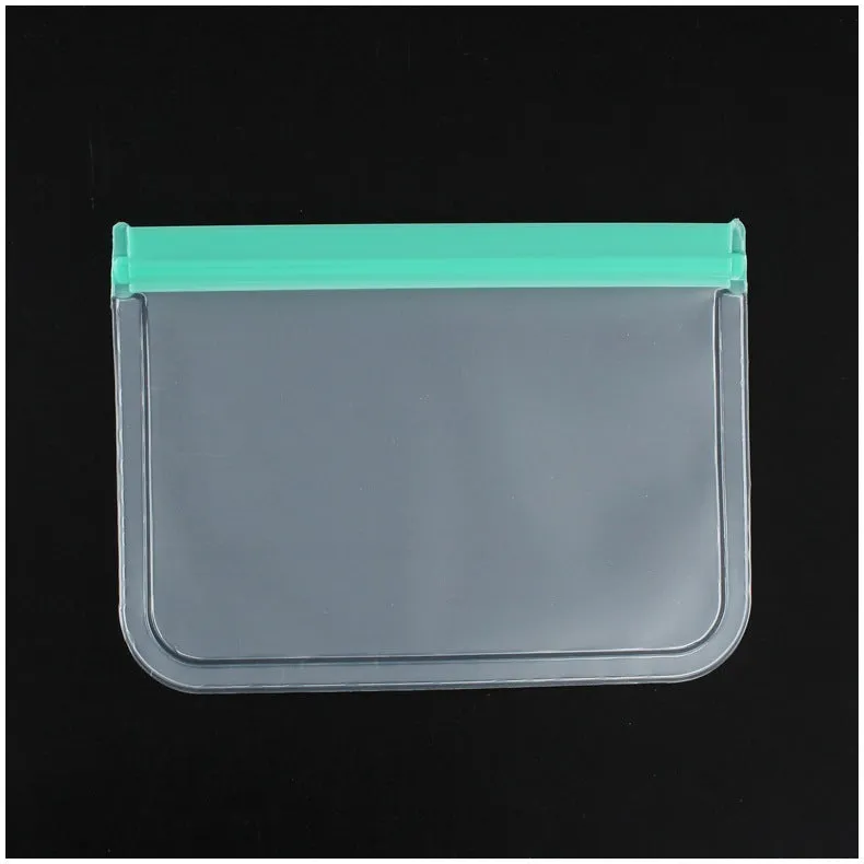 Food Bag Semi Transparent Frosted Self Sealing Storage