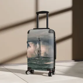 Frankfort Lighthouse Custom Art Luggage