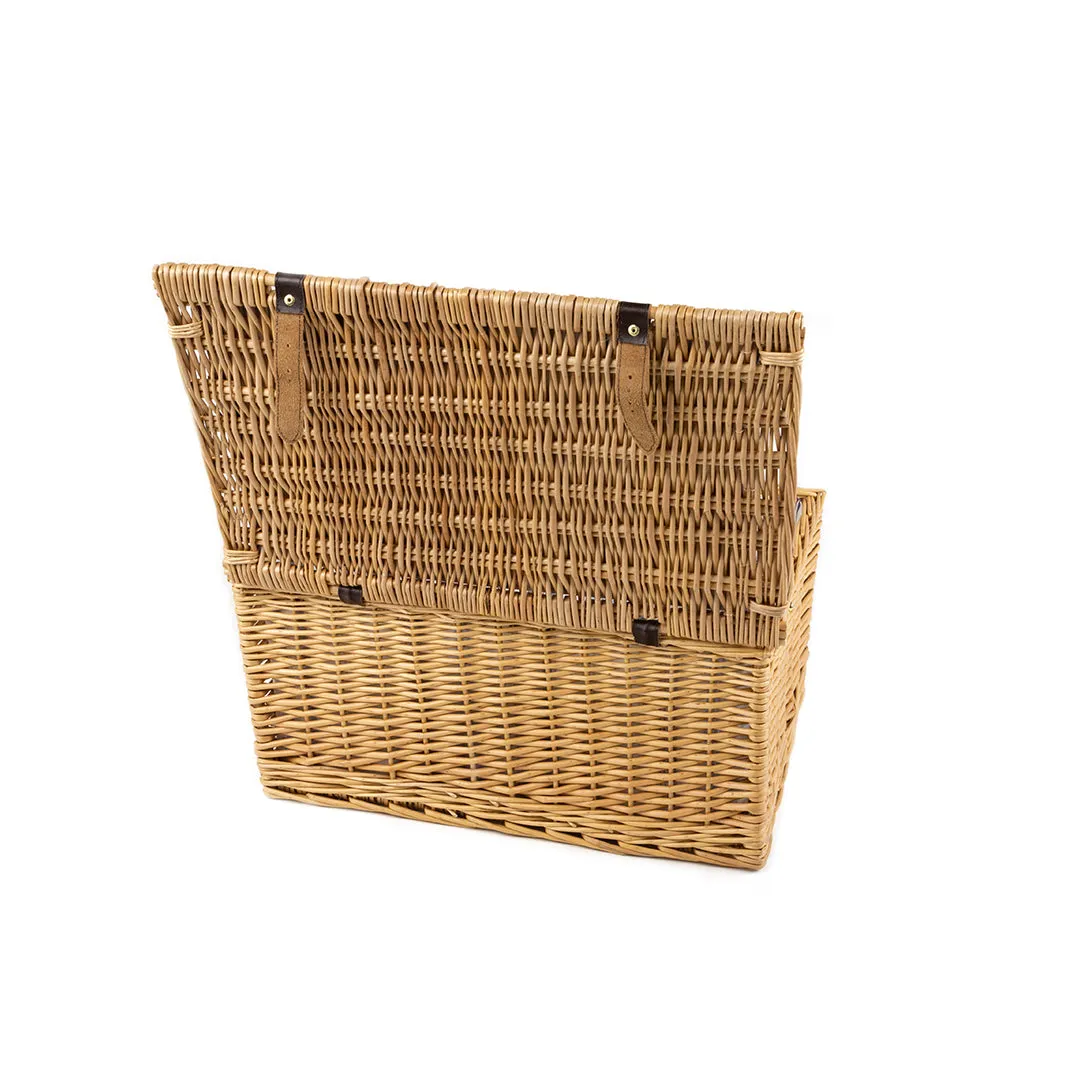 Greenfield Collection Ludlow Willow Picnic Hamper for Four People