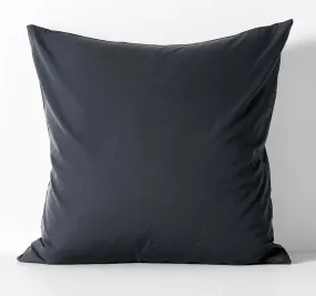 Halo Organic Cotton European Pillowcase Steel