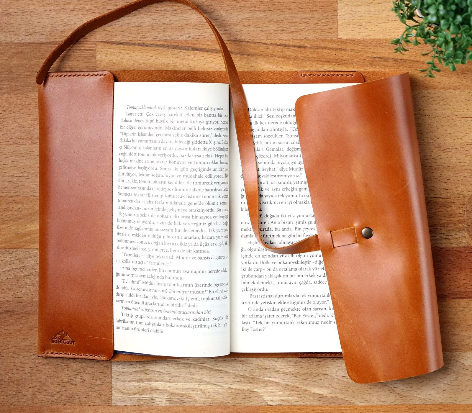 Handmade Leather Book Cover