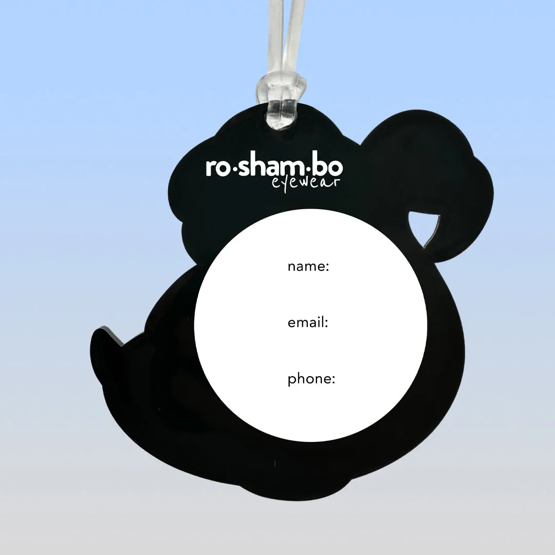 Happy Potamus Luggage Tag