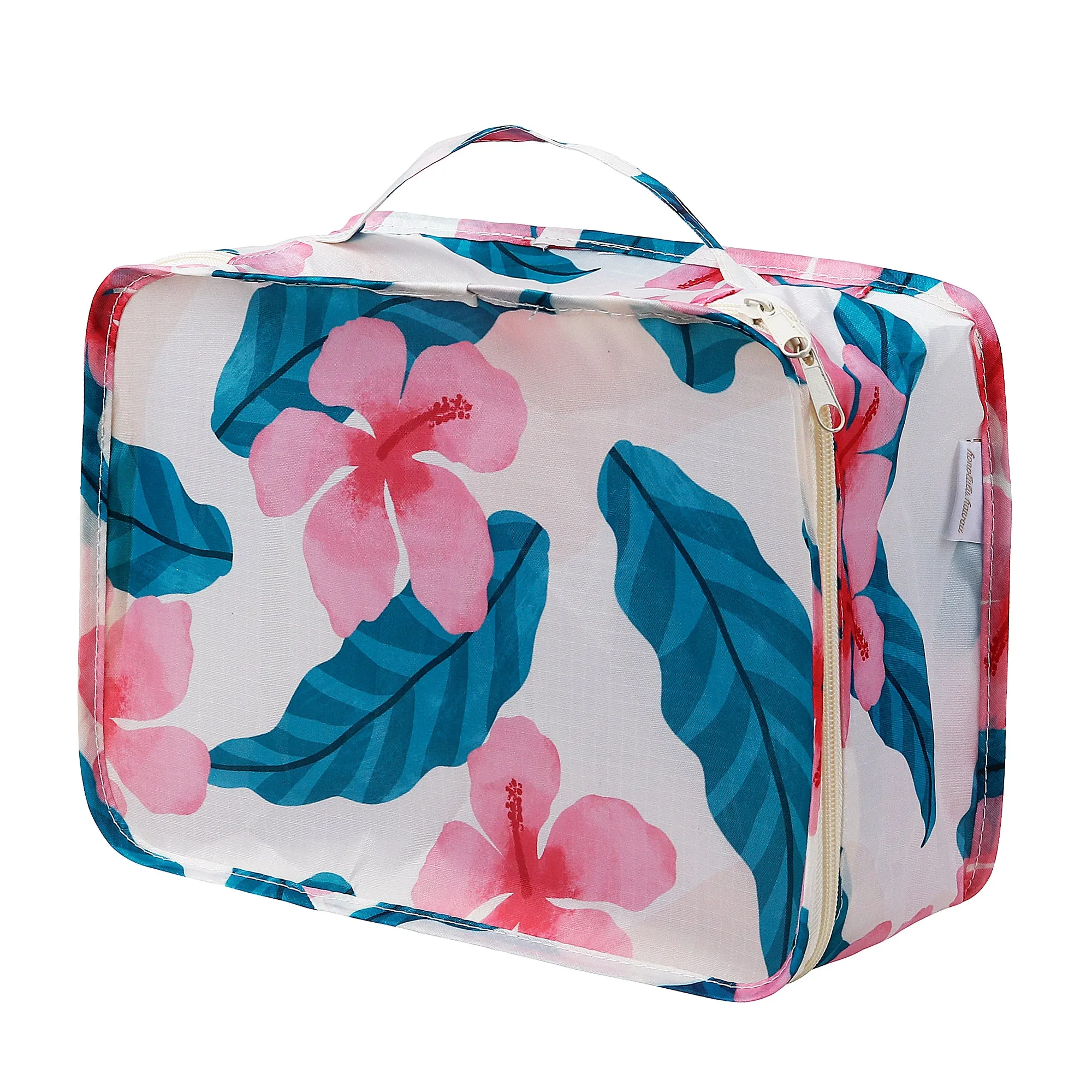 Hibiscus Flower Packing Cubes, Set of 3