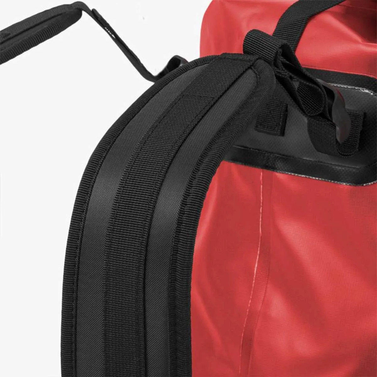 Highlander Troon 45L Waterproof Duffle Bag Red