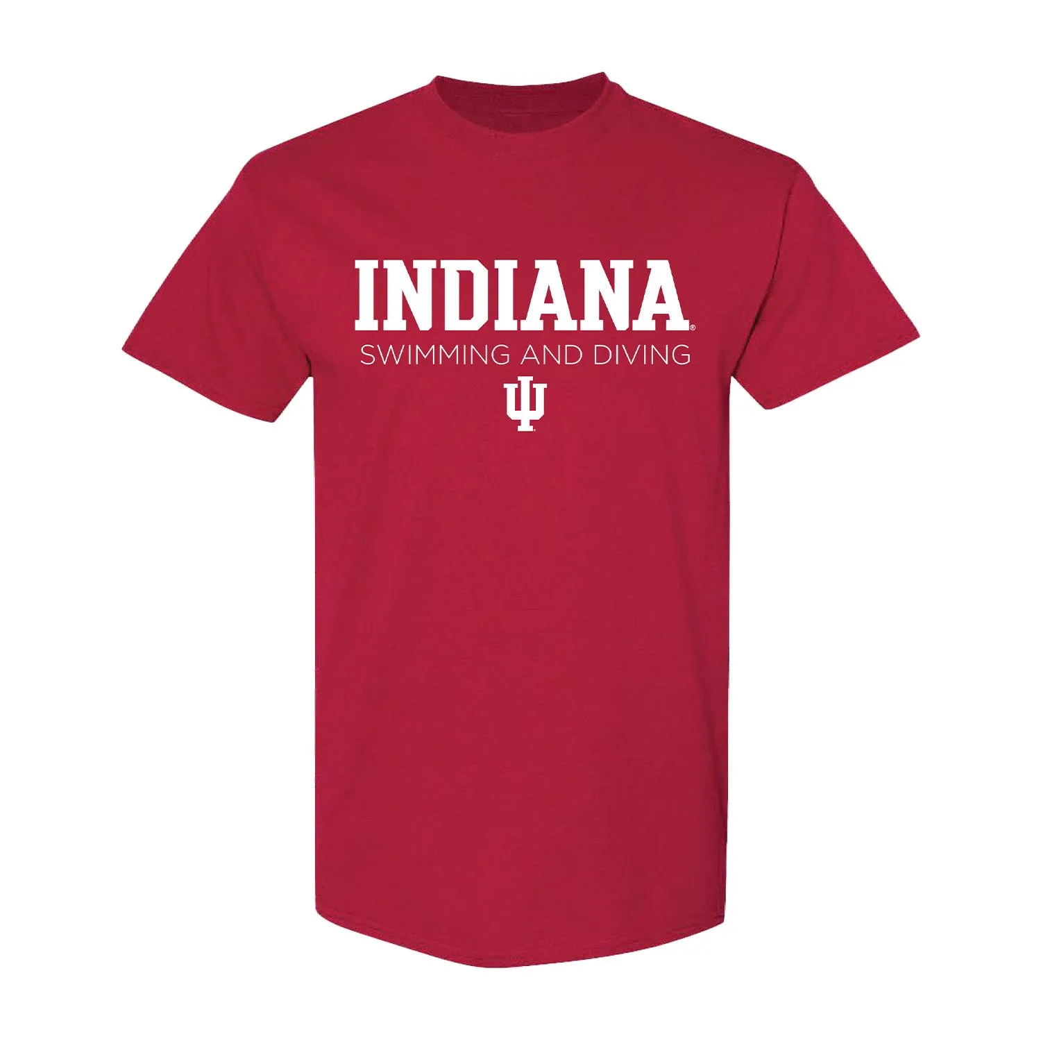 Indiana Hoosiers Swimming & Diving Crimson T-Shirt