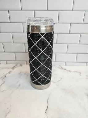 Jacueline Kent Tumbler | Black Cross | Bling Tumbler