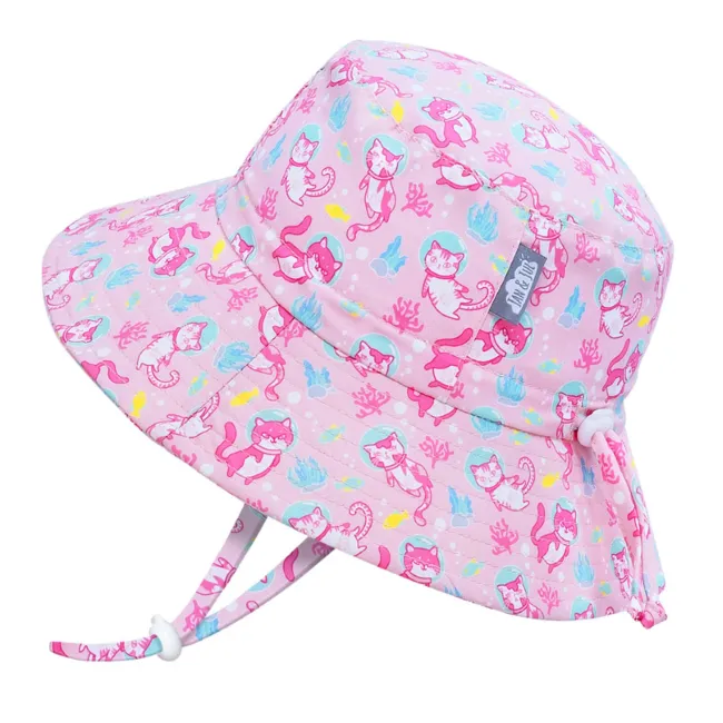 jan   jul by twinklebelle aqua dry bucket sun hat - diving cats