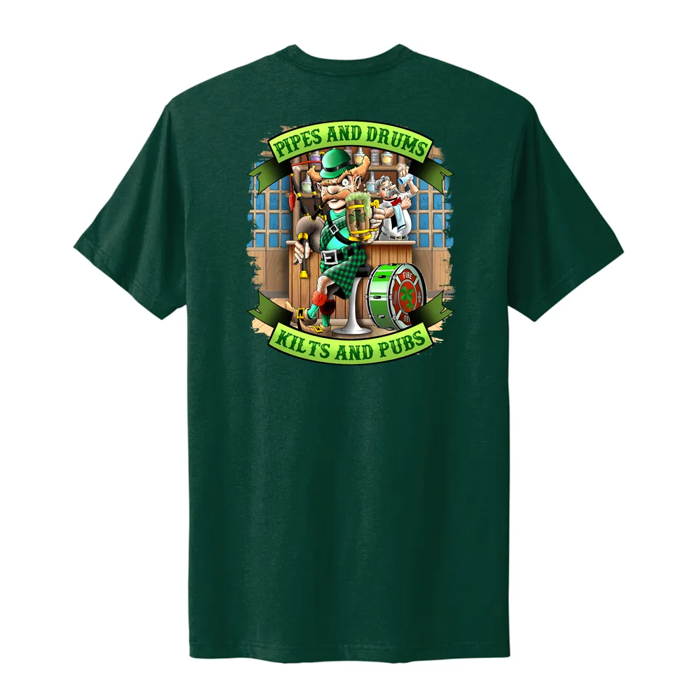 Kilts and Pubs Premium Firefighter T-Shirt