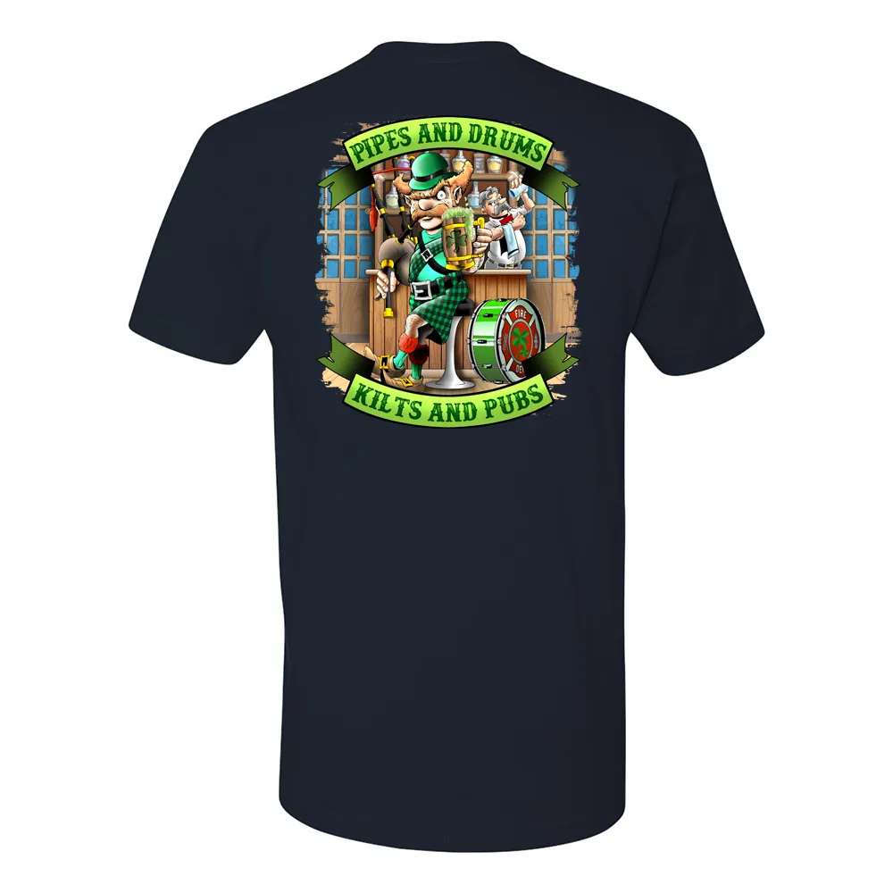 Kilts and Pubs Premium Firefighter T-Shirt