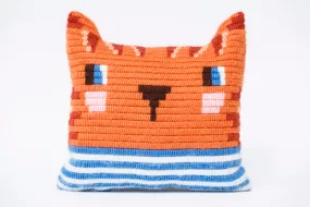 Kitten Stripes Shirt Pillow Kit