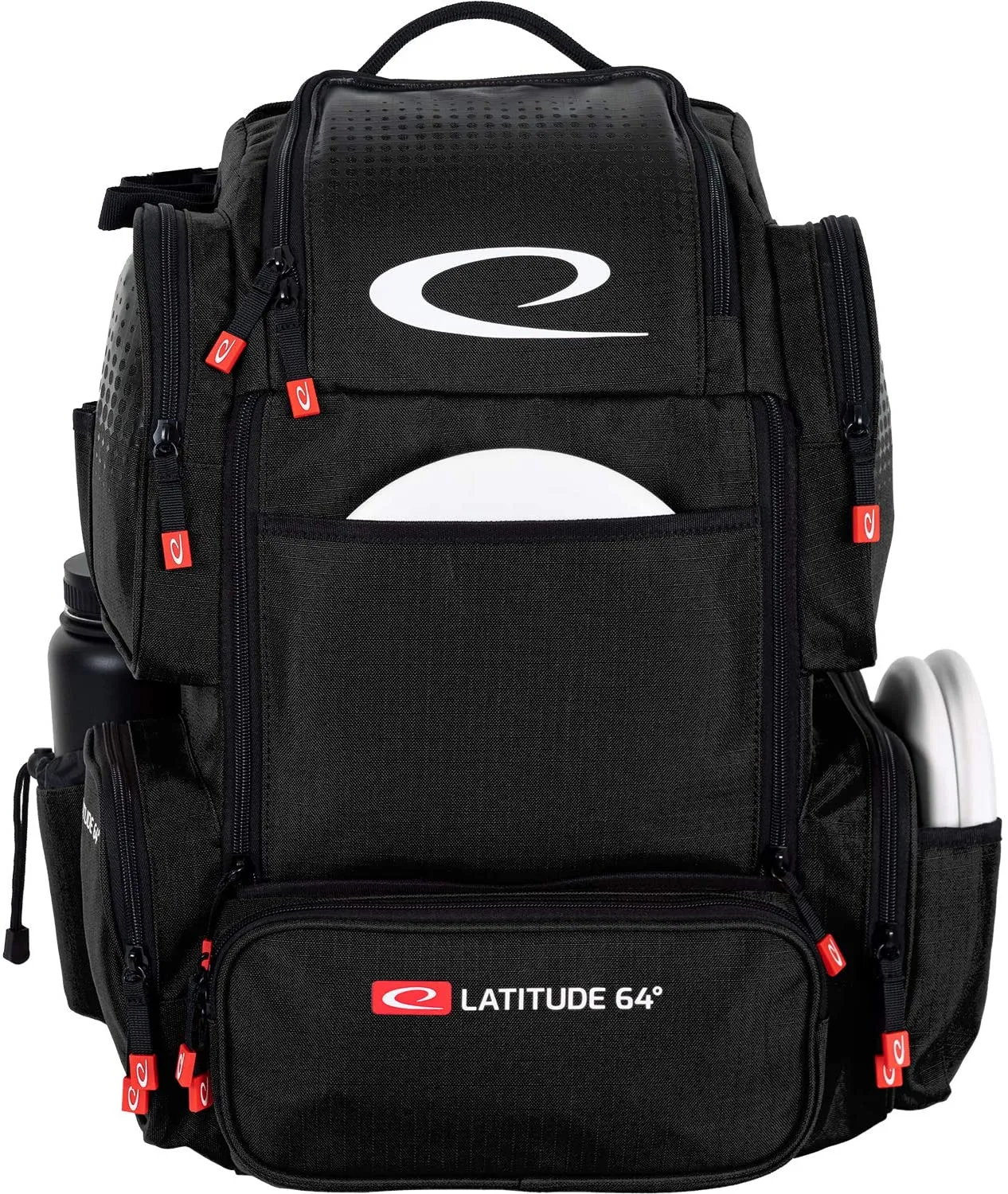 Latitude 64 Luxury E4 backpack Disc Golf Bag - Black