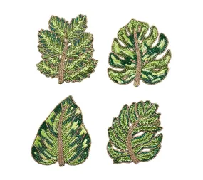 Laurel Drink Coasters Set of 4 in a Gift Bag by Kim Seybert