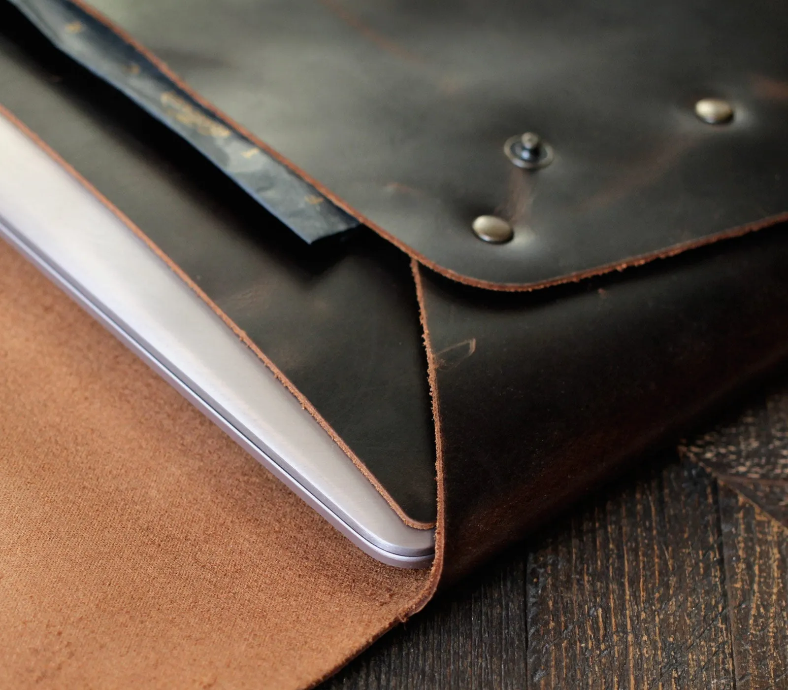 Leather MacBook Case