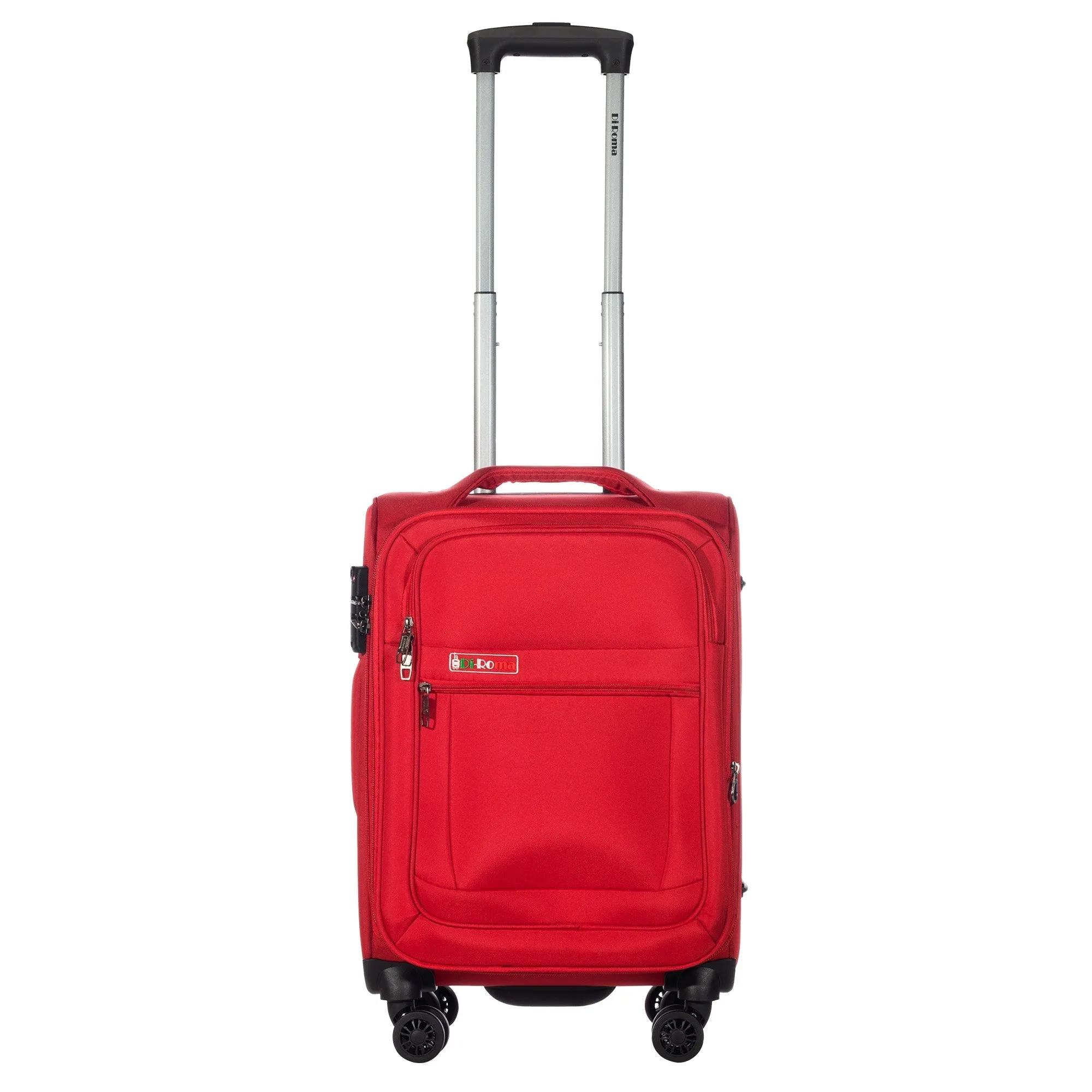 Luca Collection Red luggage (20/26/30") Suitcase