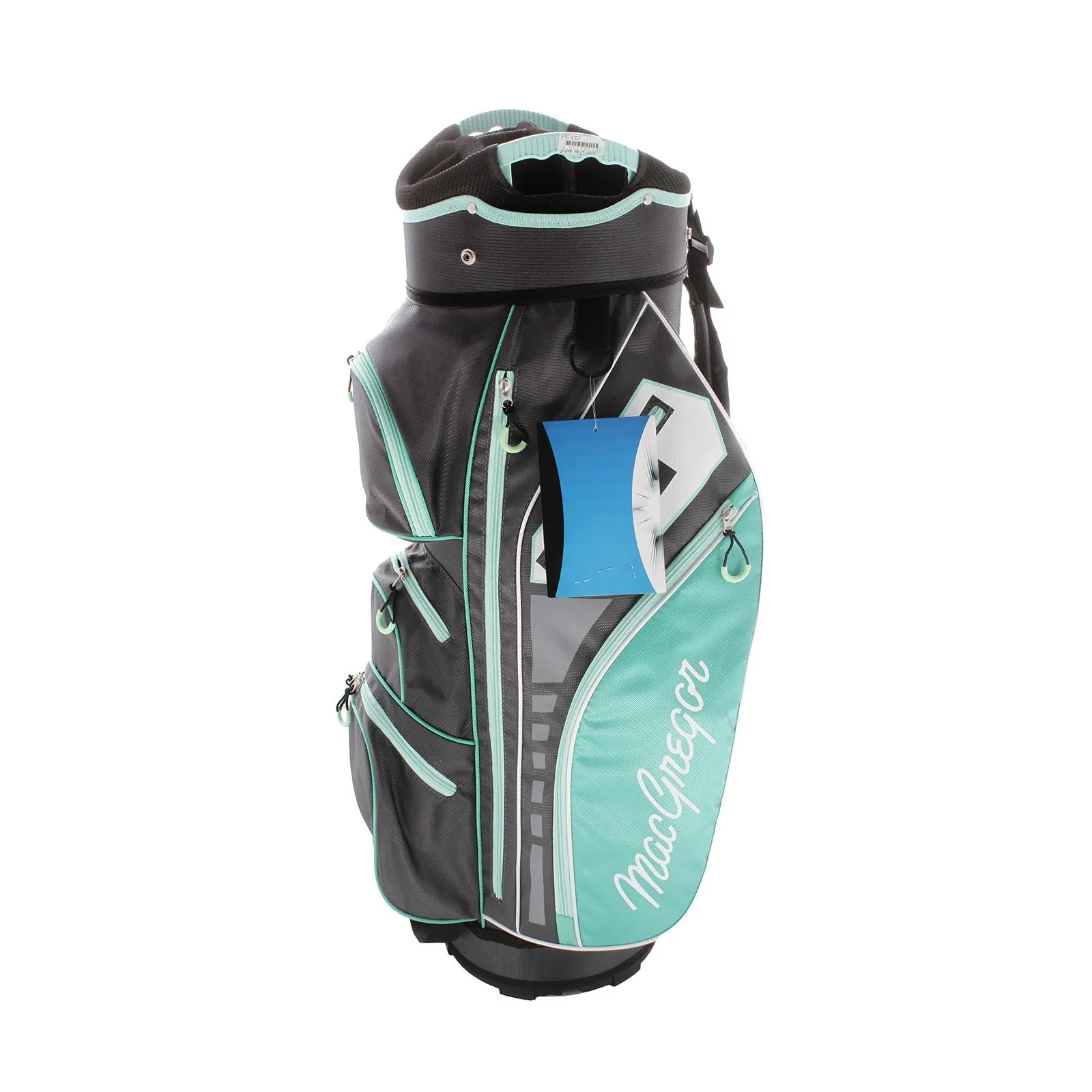 MacGregor Ladies Cart Bag - Gray/White/Green