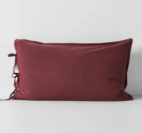 Maison Vintage Standard Pillowcase Syrah