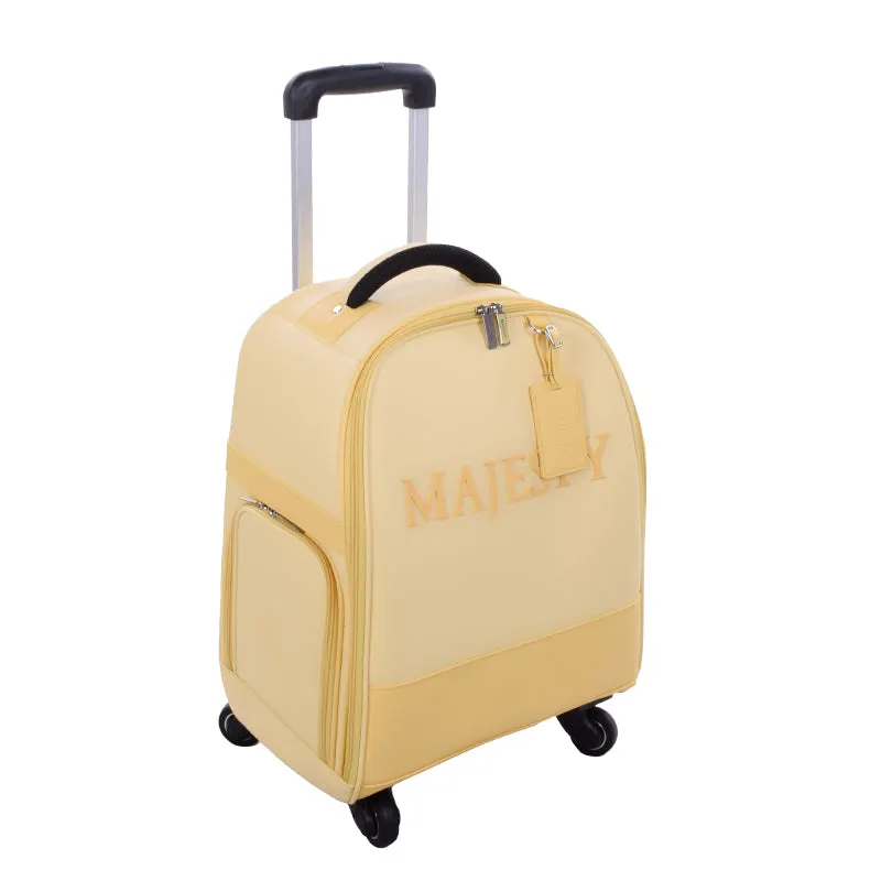 MAJESTY ST22 Wheel Boston Bag (Cream)