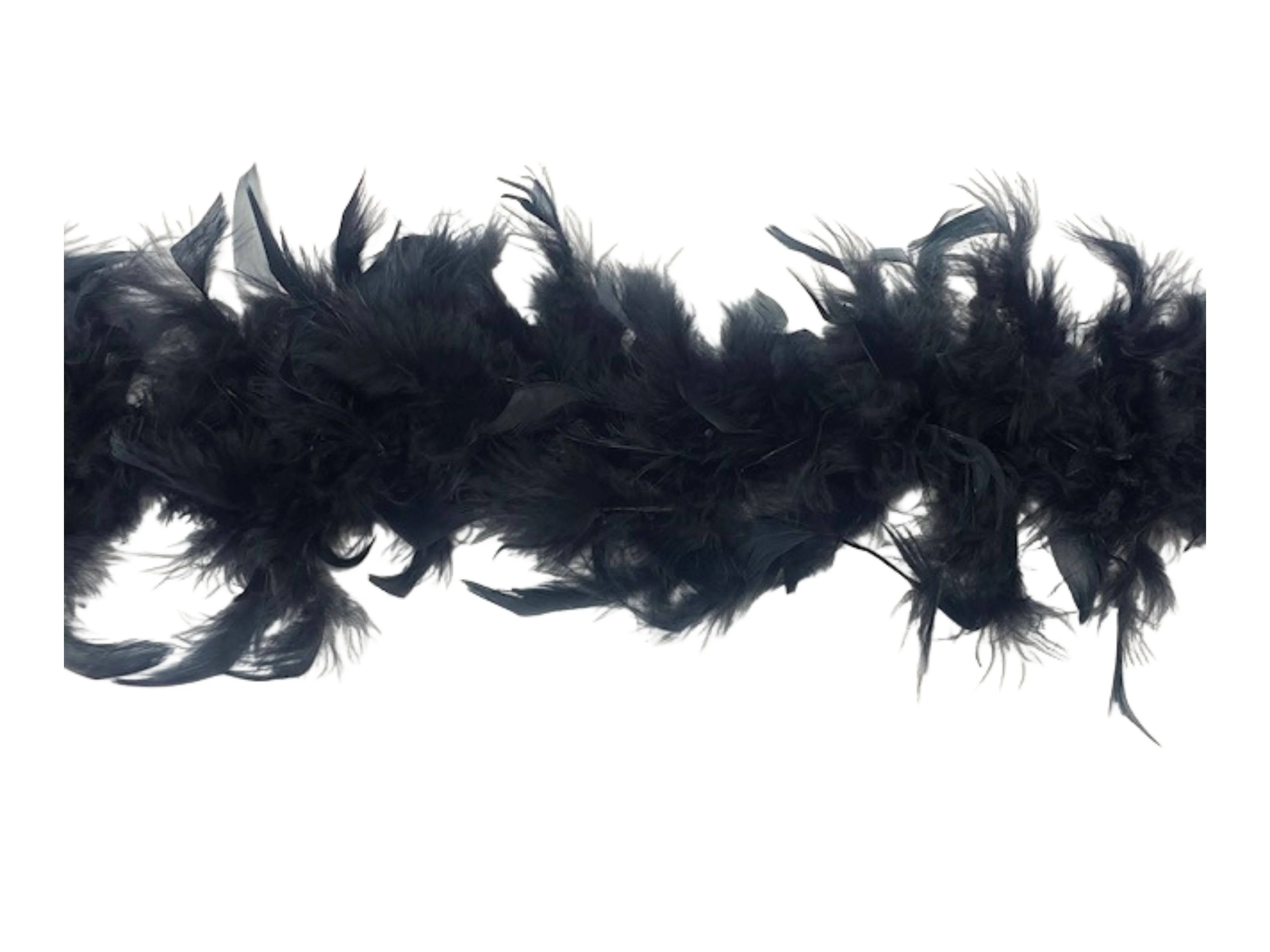 Marabou Feather Boa Wide Trim PACK -  (Length Will Range From 1.70m to 1.80m)