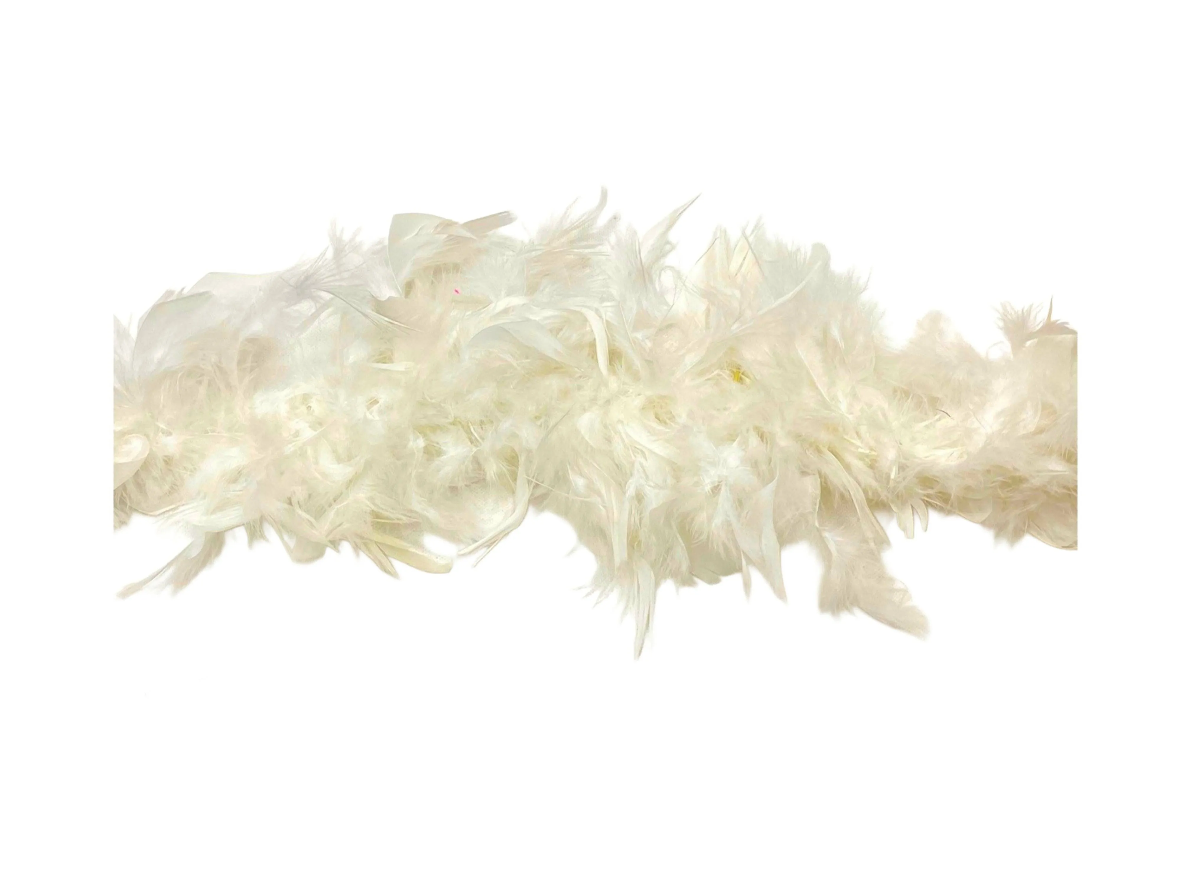 Marabou Feather Boa Wide Trim PACK -  (Length Will Range From 1.70m to 1.80m)