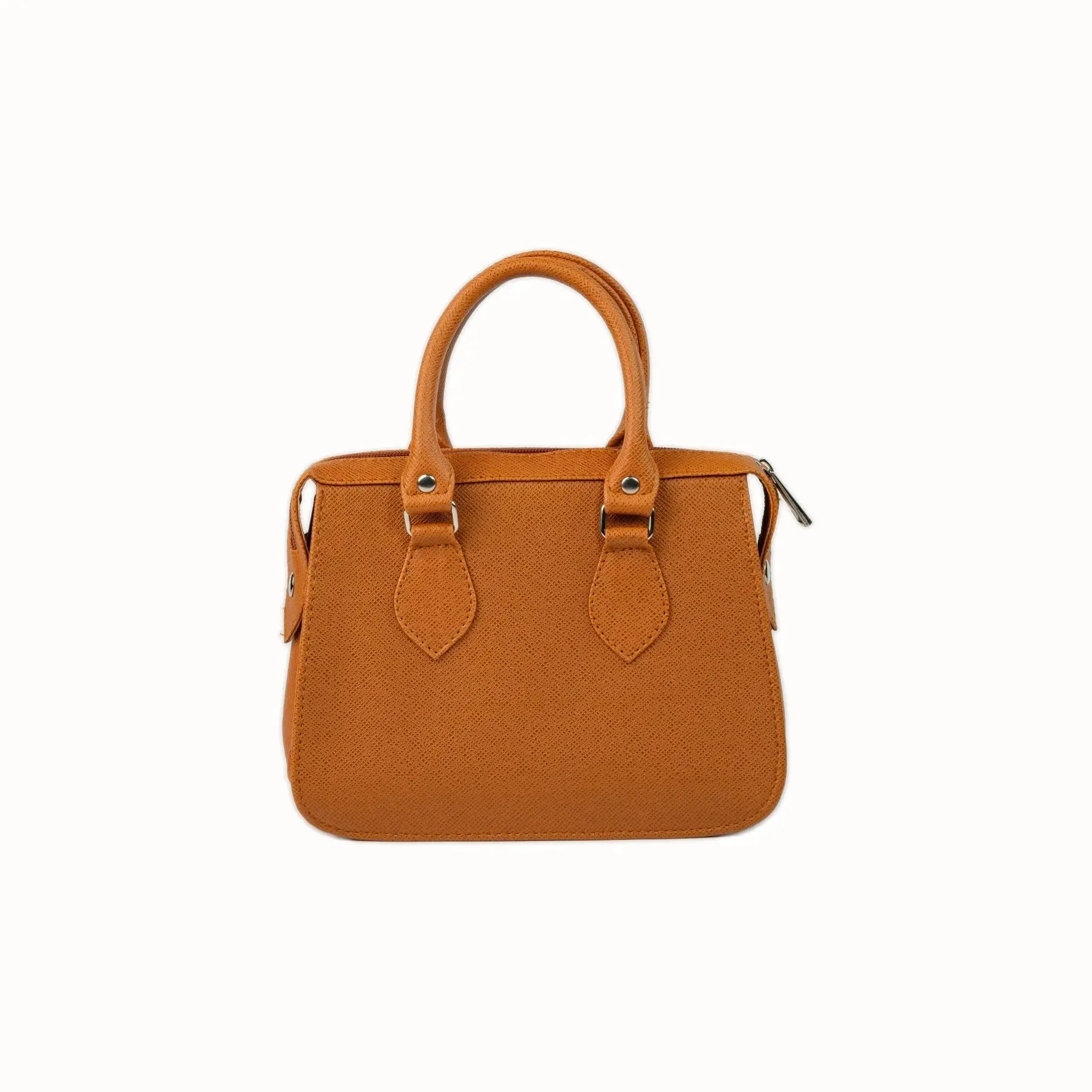 MARGAUX Top Handle Sling Bag in Tan Brown