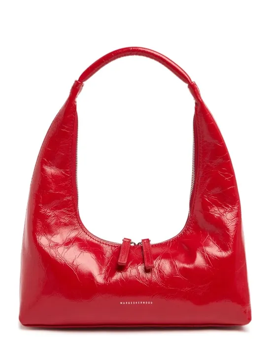 Marge Sherwood   Hobo crinkled leather shoulder bag 