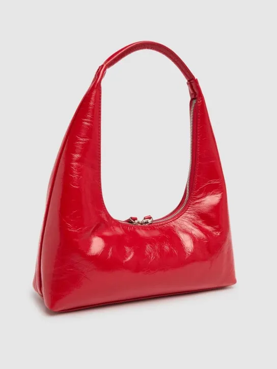 Marge Sherwood   Hobo crinkled leather shoulder bag 